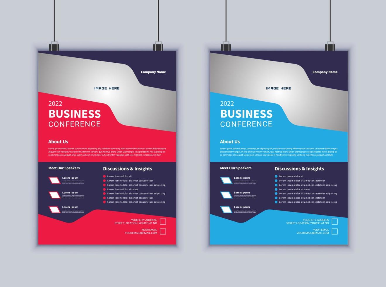 Business Flyer Design. Modern Layout Design. Vector Design Template. Brochure Design