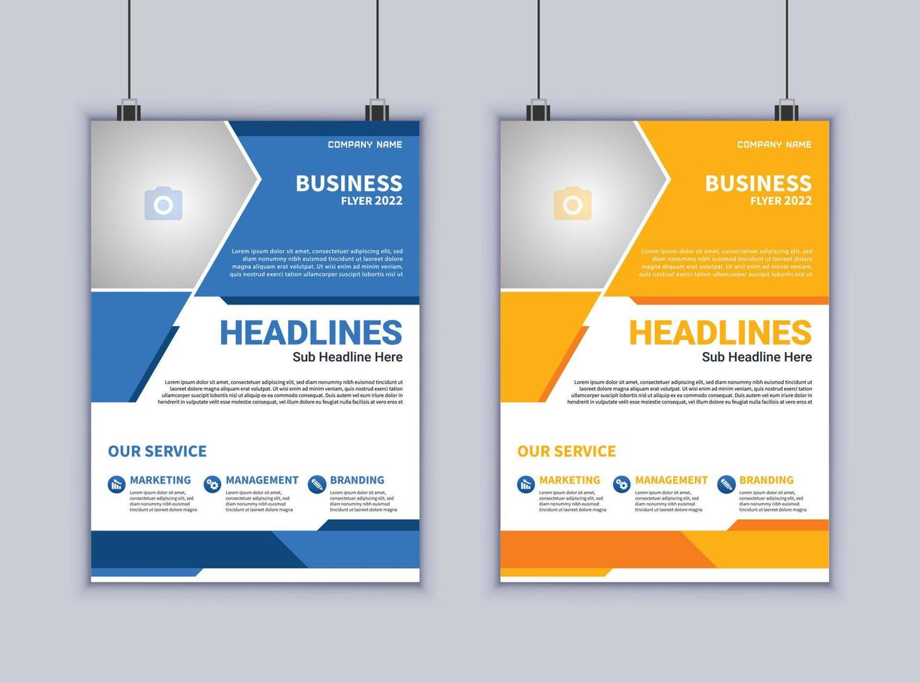 Business Flyer Design. Modern Layout Design. Vector Design Template. Brochure Design