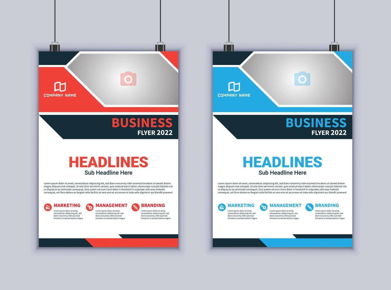 Business Flyer Design. Modern Layout Design. Vector Design Template. Brochure Design
