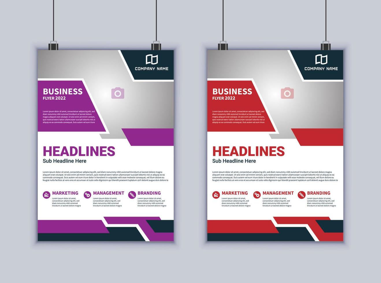 Business Flyer Design. Modern Layout Design. Vector Design Template. Brochure Design