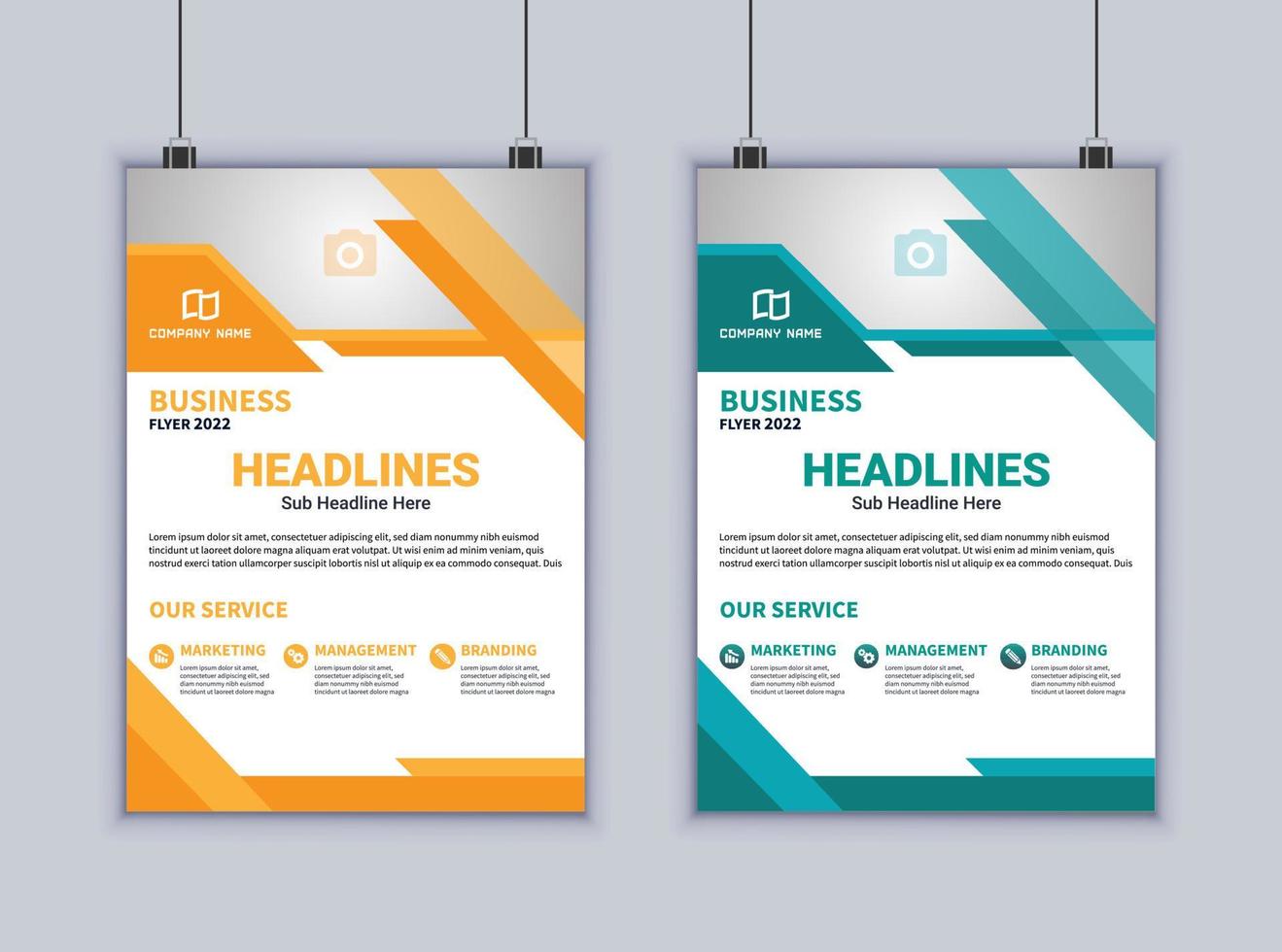 Business Flyer Design. Modern Layout Design. Vector Design Template. Brochure Design