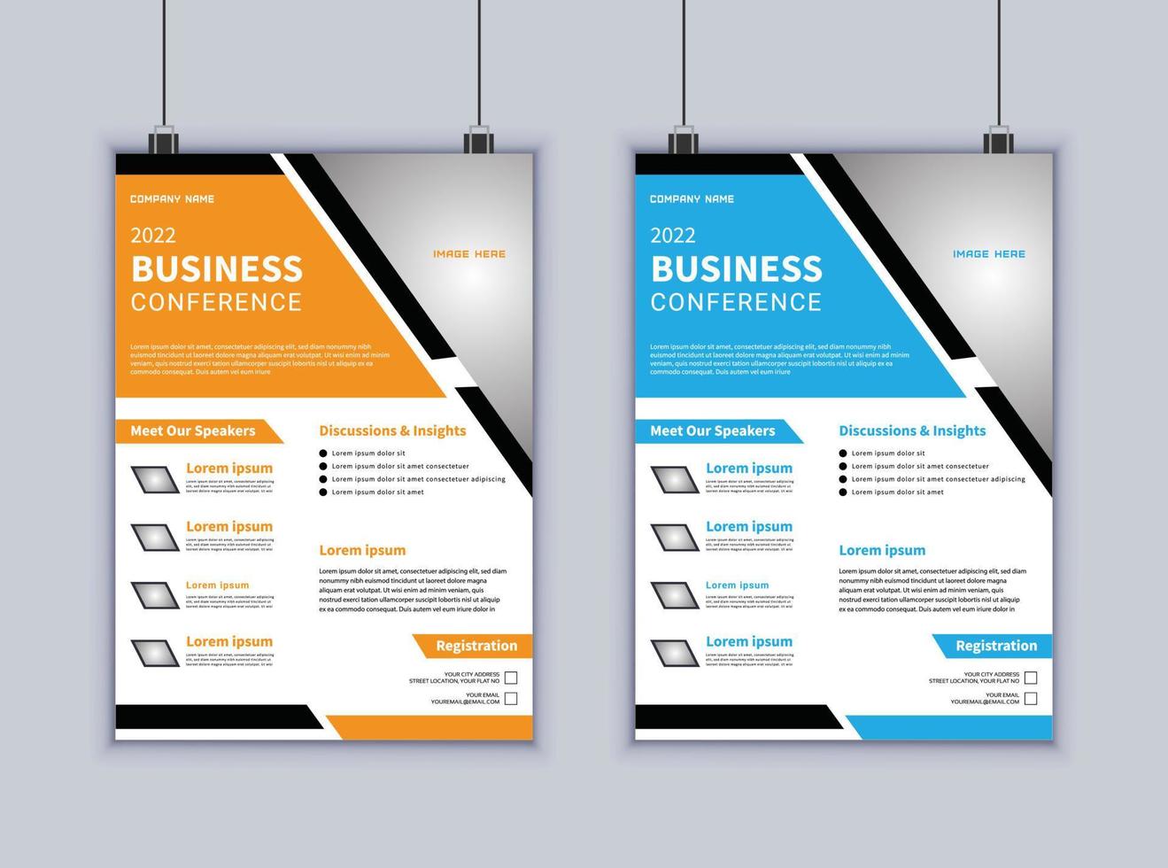 Corporate Business Flyer Design Vector Template. Modern Layout Design. Brochure Design. Business Design