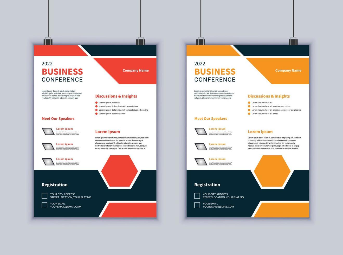 Corporate Business Flyer Design. Modern Layout Design. Vector Design Template. Brochure Design