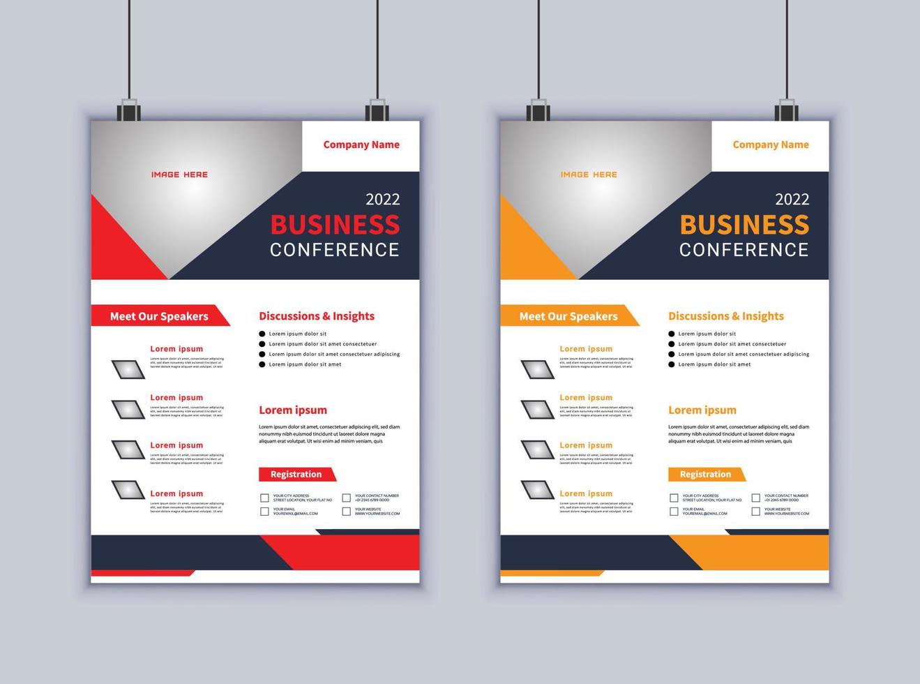 Corporate Business Flyer Design. Modern Layout Design. Vector Design Template. Brochure Design