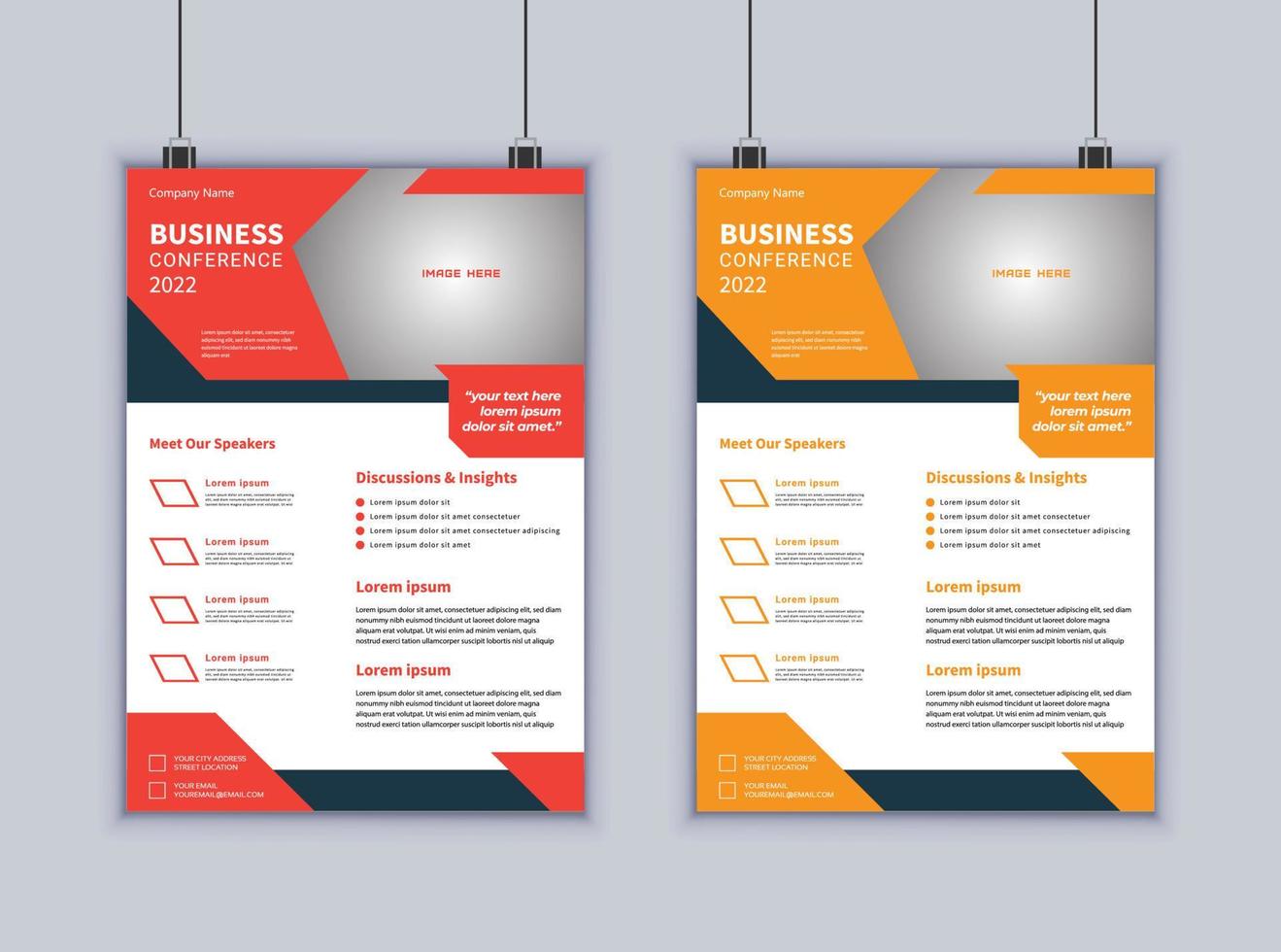 Corporate Business Flyer Design. Modern Layout Design. Vector Design Template. Brochure Design