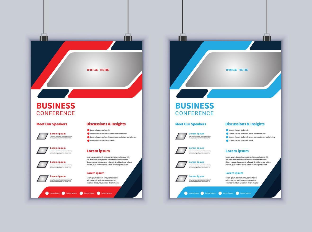 Corporate Business Flyer Design. Modern Layout Design. Vector Design Template. Brochure Design