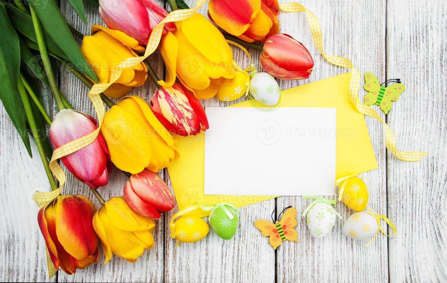 Easter greeting card photo
