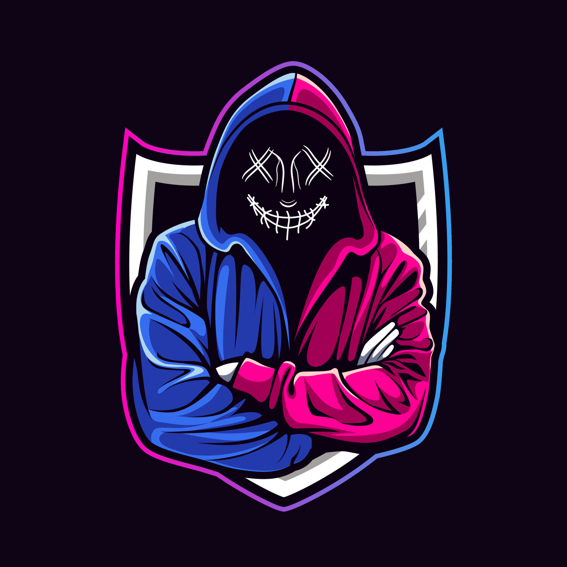 Hacker Logo - Gaming Visuals