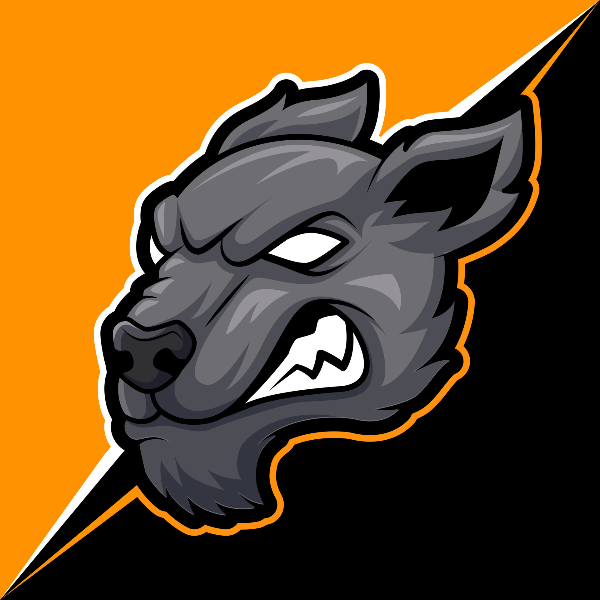 head wolf angry animal mascot for sports and esports logo vector illustration 5076596 Vector Art at Vecteezy head wolf angry animal mascot for sports and esports logo vector illustration 5076596 Vector Art at Vecteezy