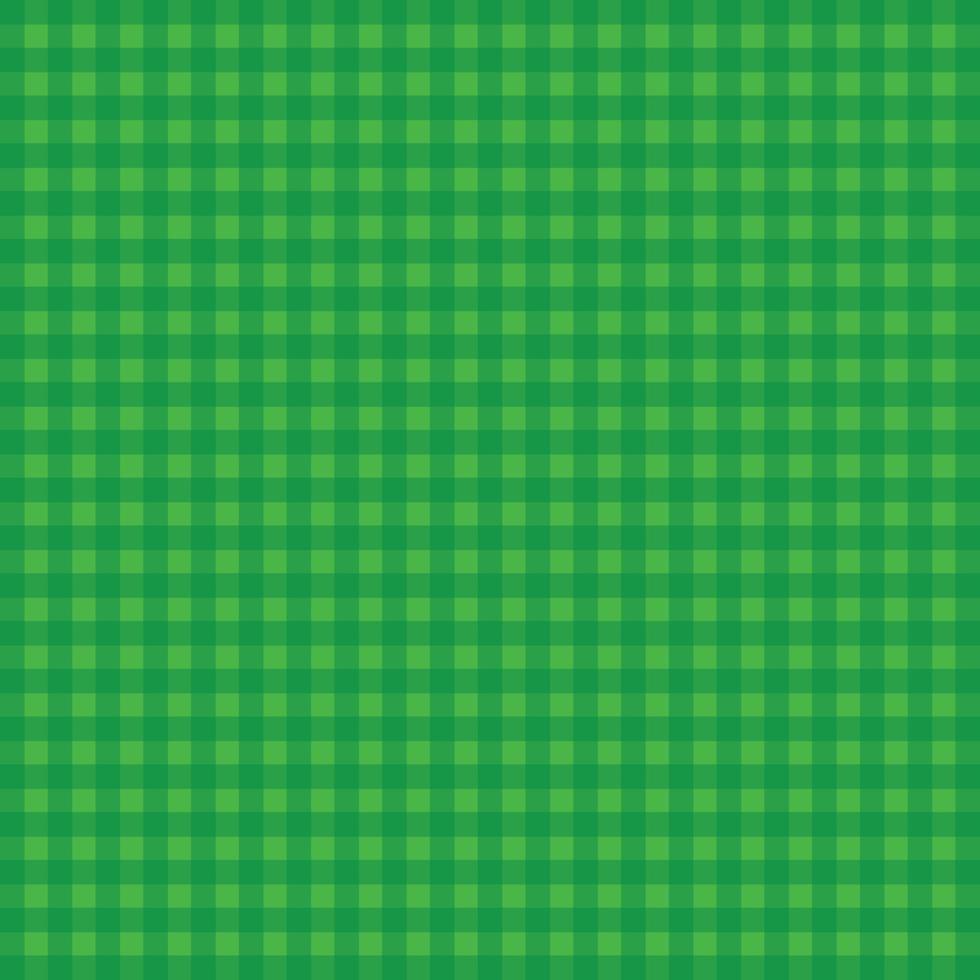 patrón de fondo de tela escocesa verde abstracto vector