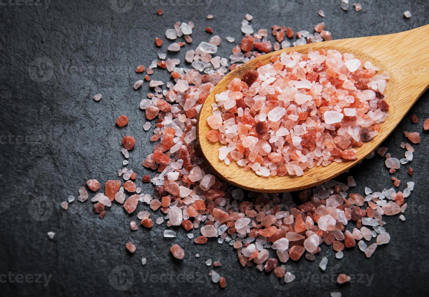 Pink salt from the Himalayas photo