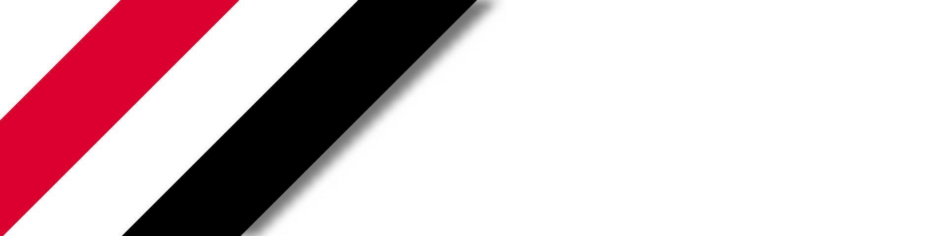 Yemen flag. Yemen flag vector