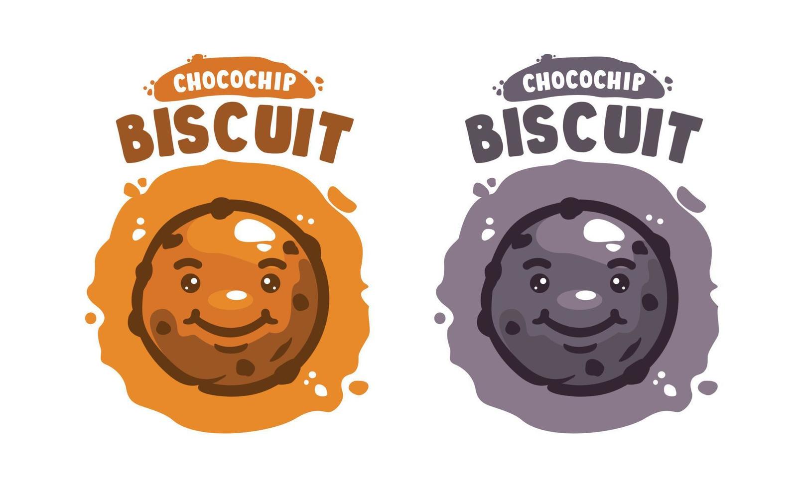 ilustración de personaje de galleta para todo tipo de propósitos vector