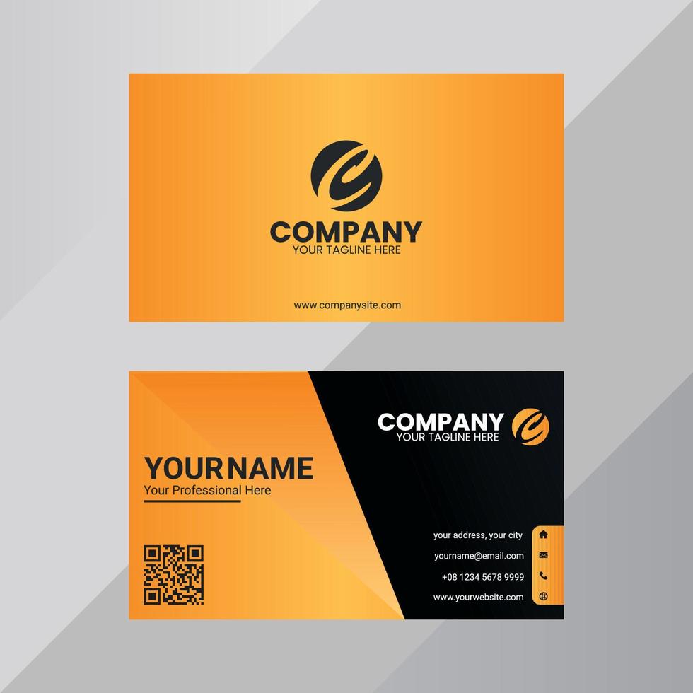 Business Card Template vector