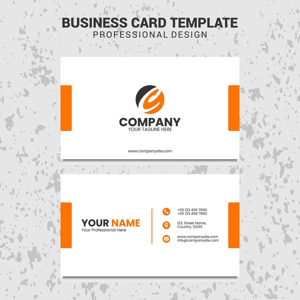 Modern Business Card Template vector