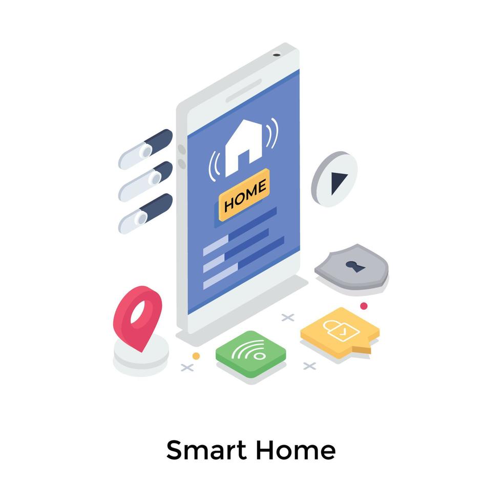 Smart Home Concepts vector