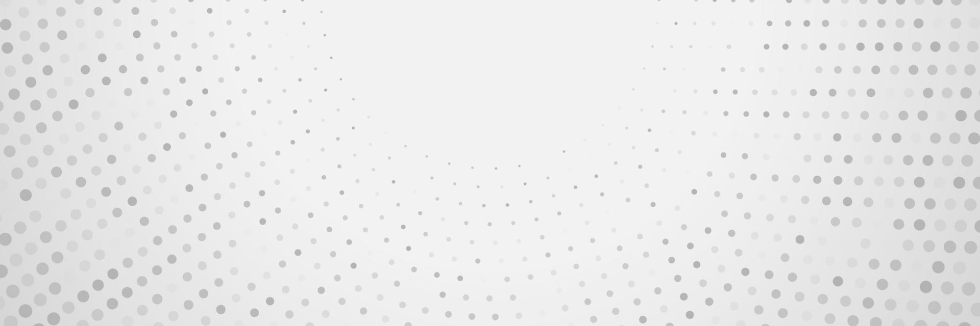 banner Abstract geometric white and gray color background vector illustration.
