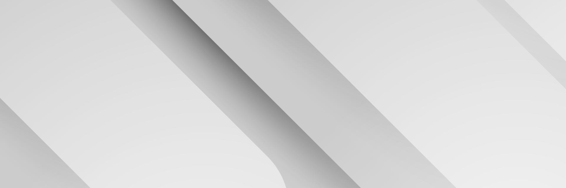 banner Abstract geometric white and gray color background vector illustration.