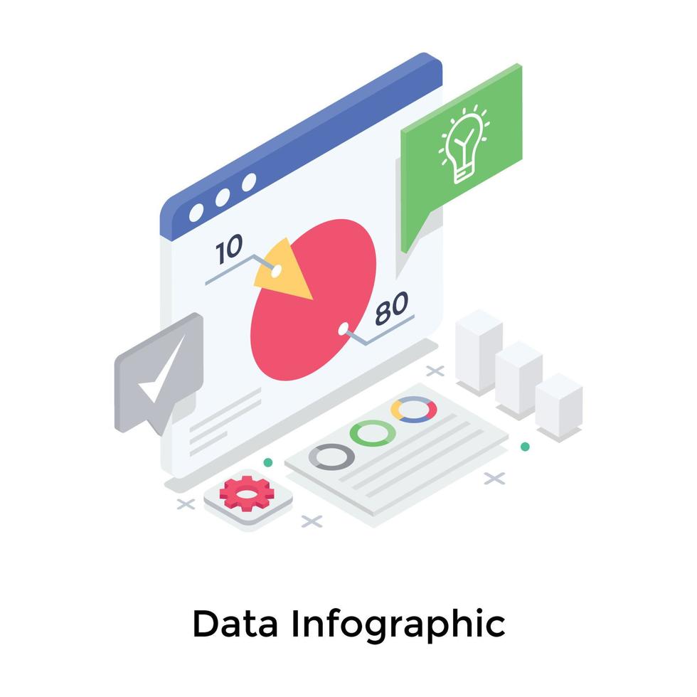 Data Infographic Concepts vector