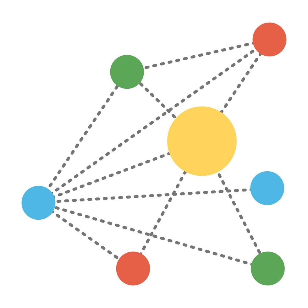 Business Network Concepts vector