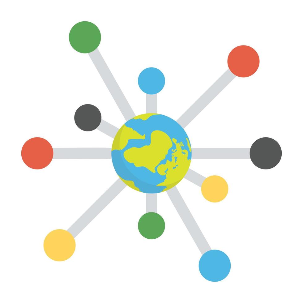Global Network Concepts vector