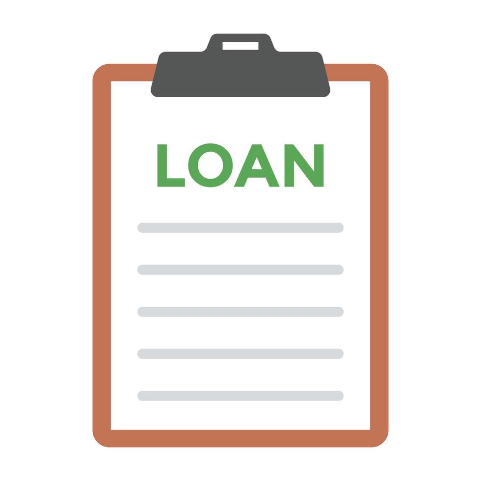 Loan Document Concepts 5082260 Vector Art at Vecteezy
