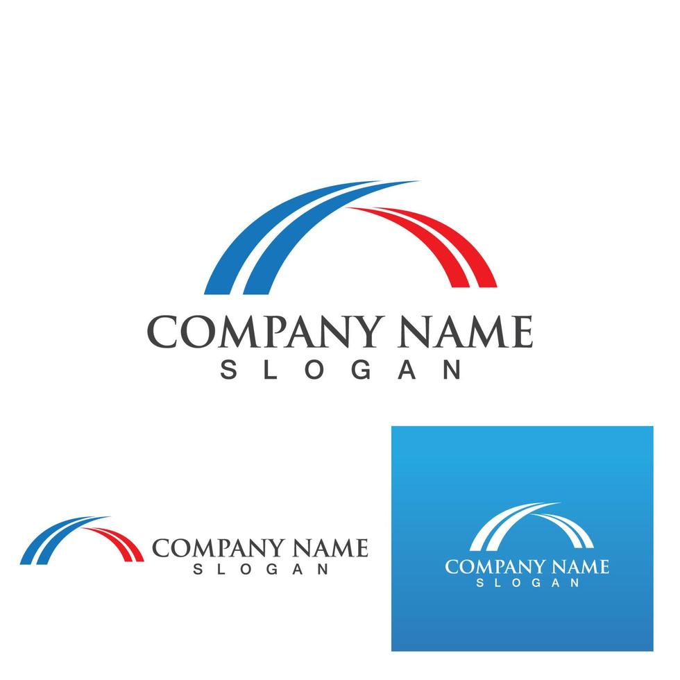 Bridge Logo Template vector icon