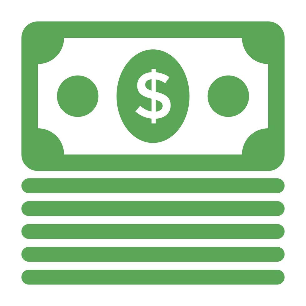 Trendy Cash Concepts vector