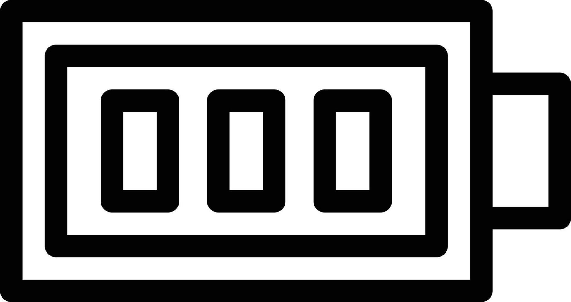 Full Battery Icon vector