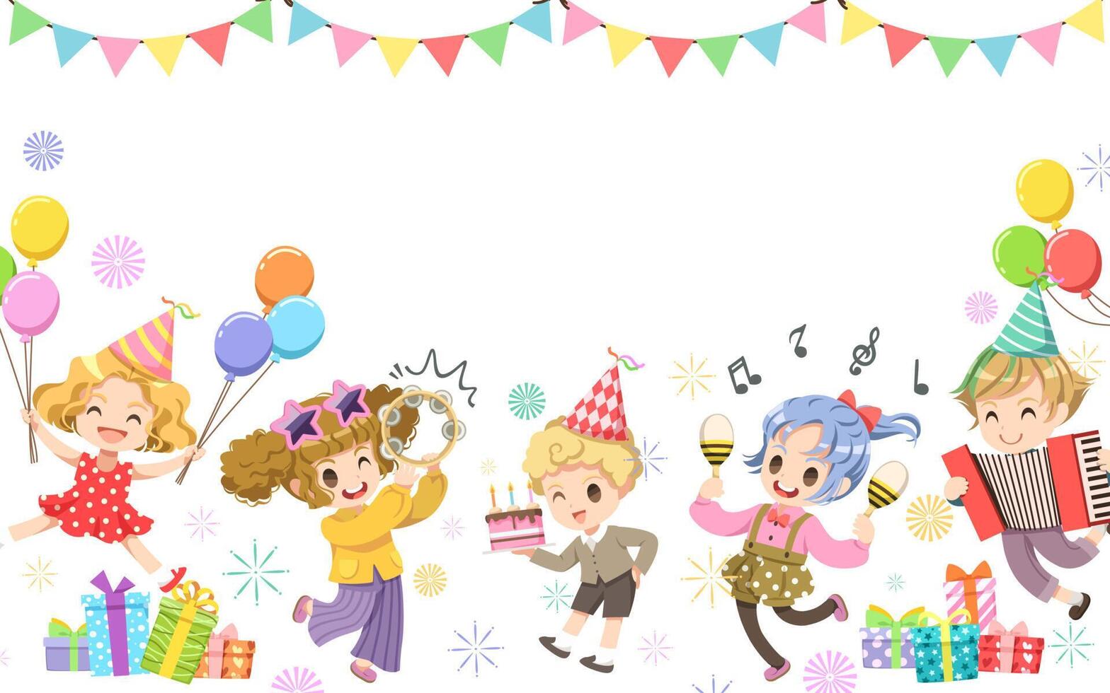 Happy New Year's activities. Design elements for the web, cards and publications. vector