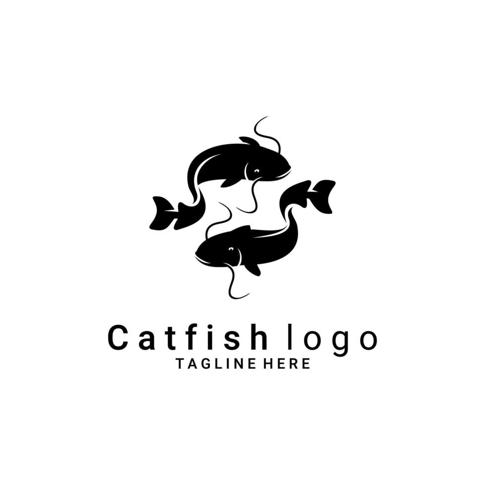 CATFISH DOUBLE LOGO VECTOR