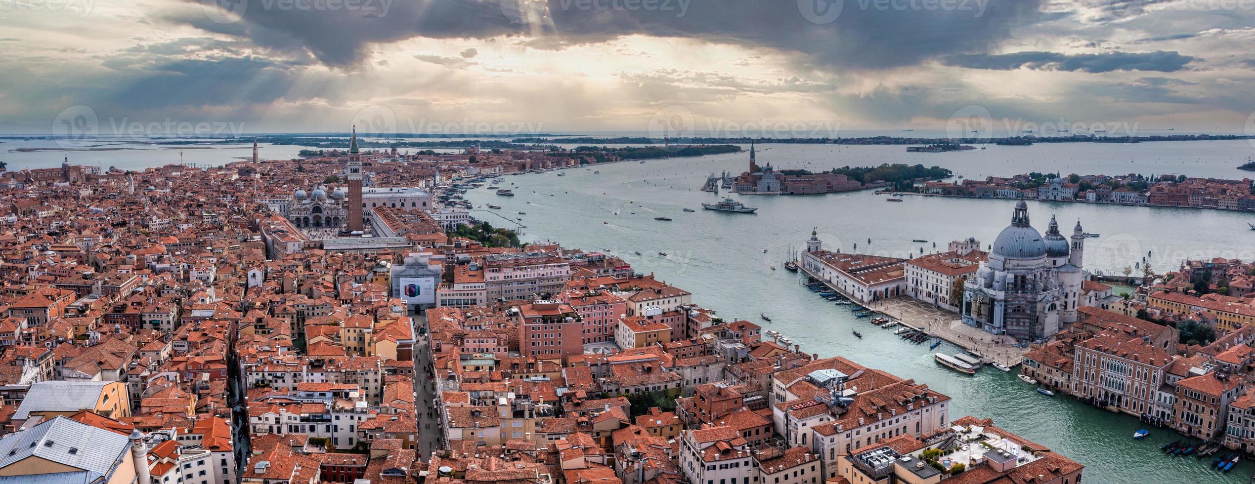 Aerial View Of Venice near Saint Mark's Square photo