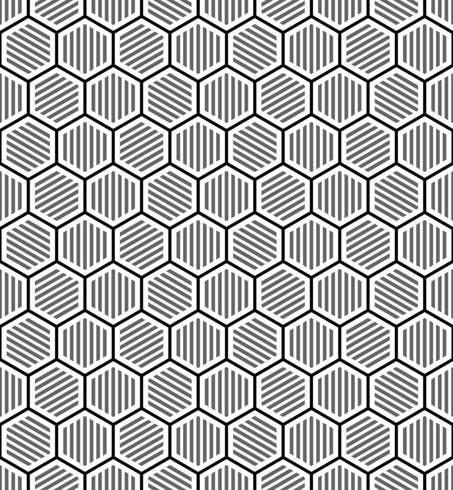 WHITE VECTOR SEAMLESS BACKGROUND WITH GRAY HEXAGONS