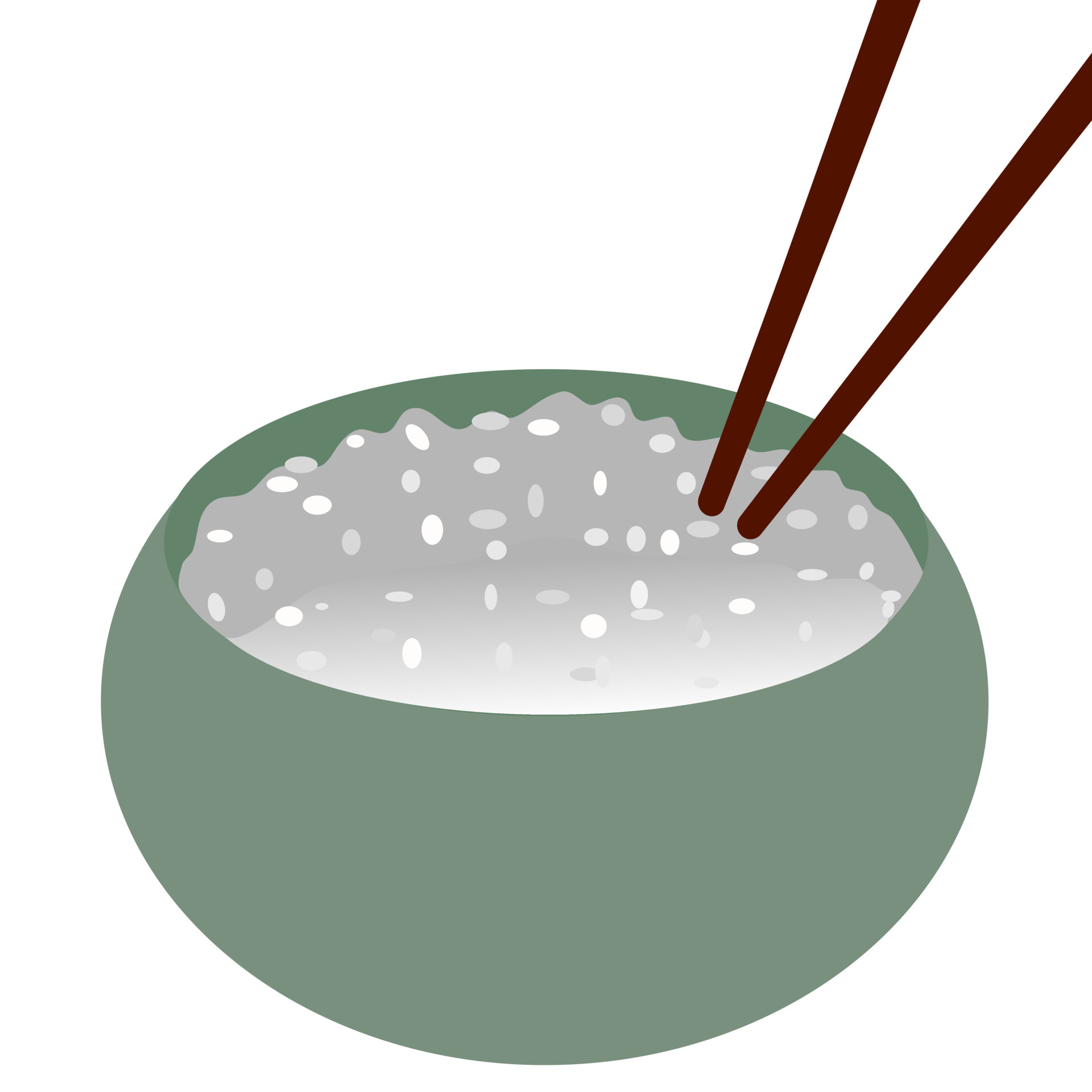 Japanese rice bowl vector 5087489 Vector Art at Vecteezy