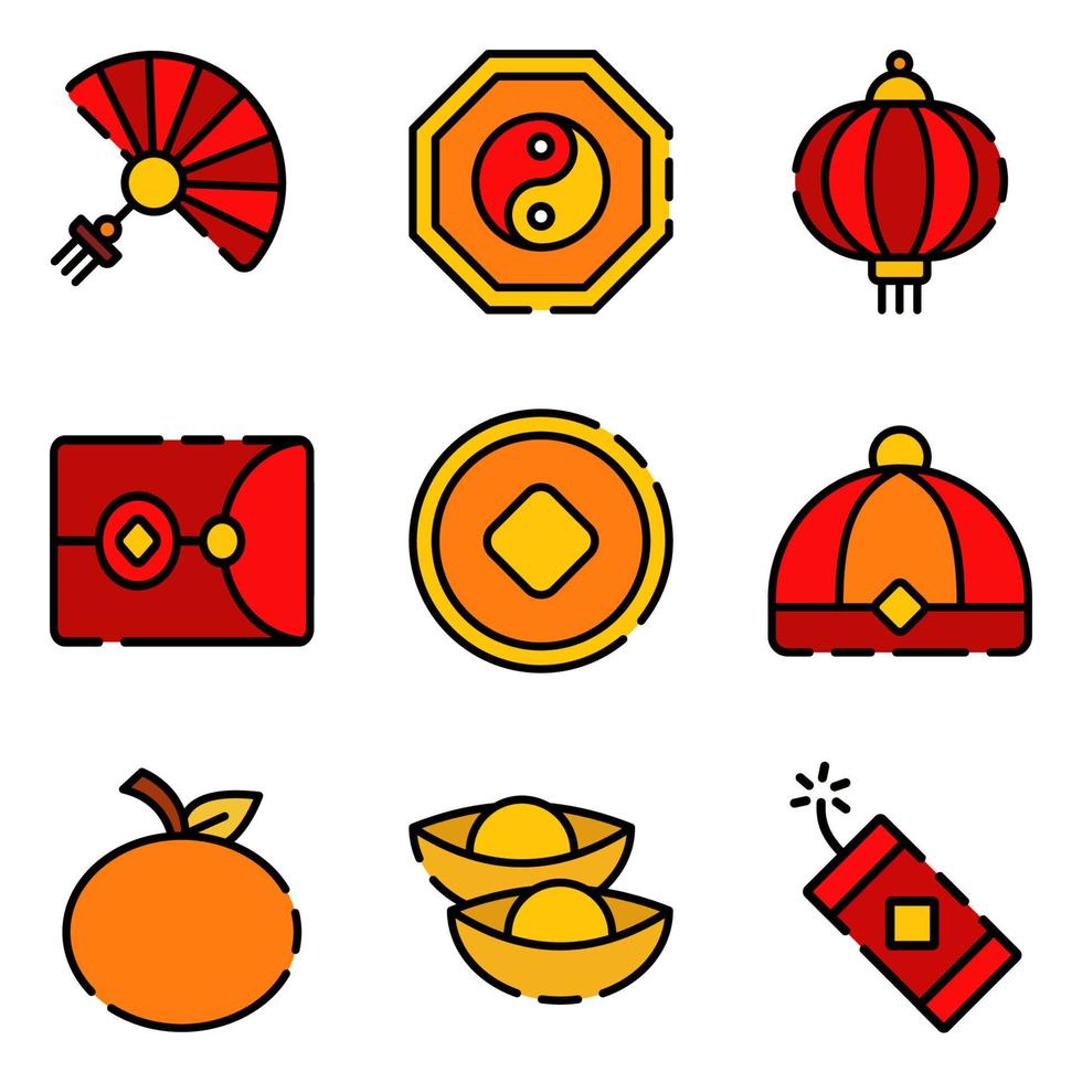 Gong Xi Fa Cai Icon vector