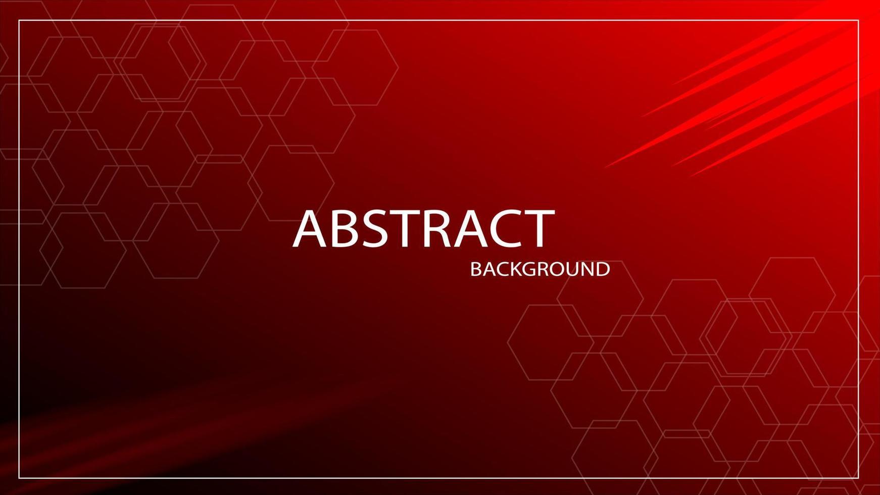 vector illustration abstract red background