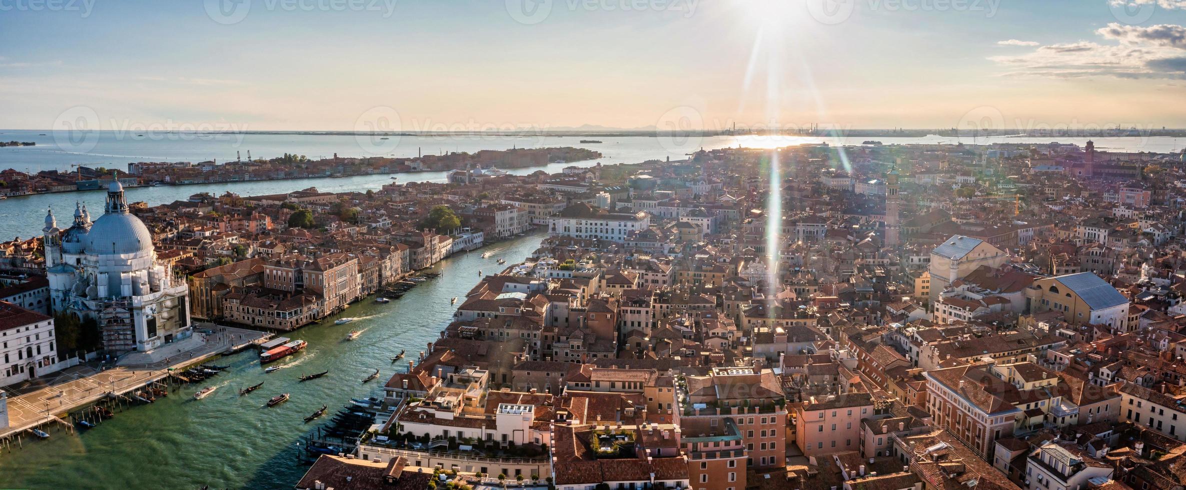 Aerial View Of Venice near Saint Mark's Square photo