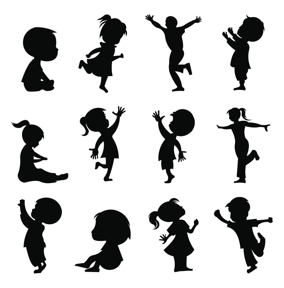 baby girl development icon, child growth stages. toddler milestones of first year to adulthood vector