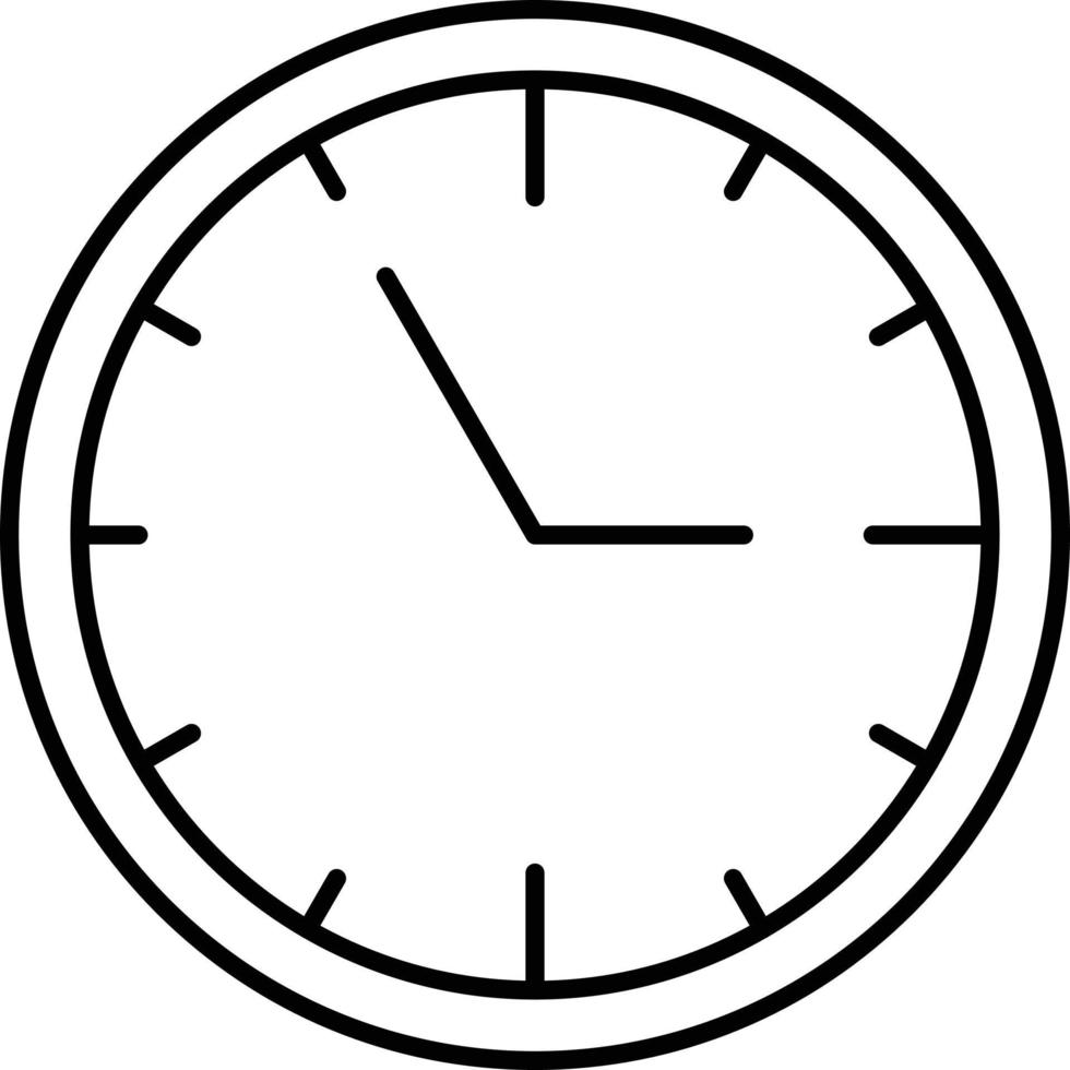 Clock Icon Style vector