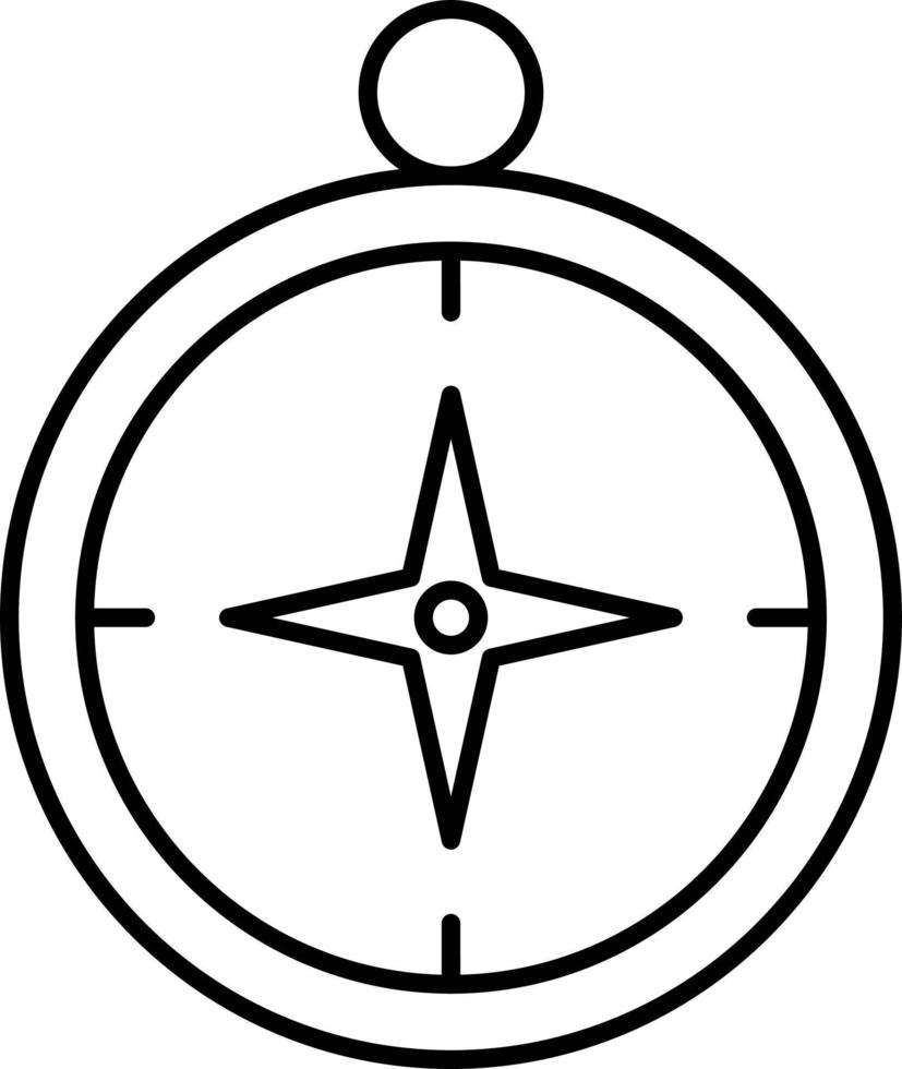 Compass Icon Style vector