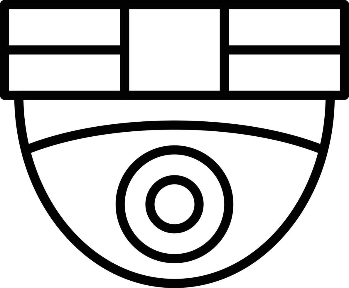 Security Camera Icon Style vector