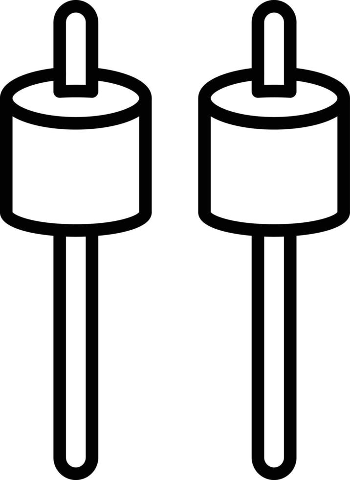 Marshmallow Icon Style vector