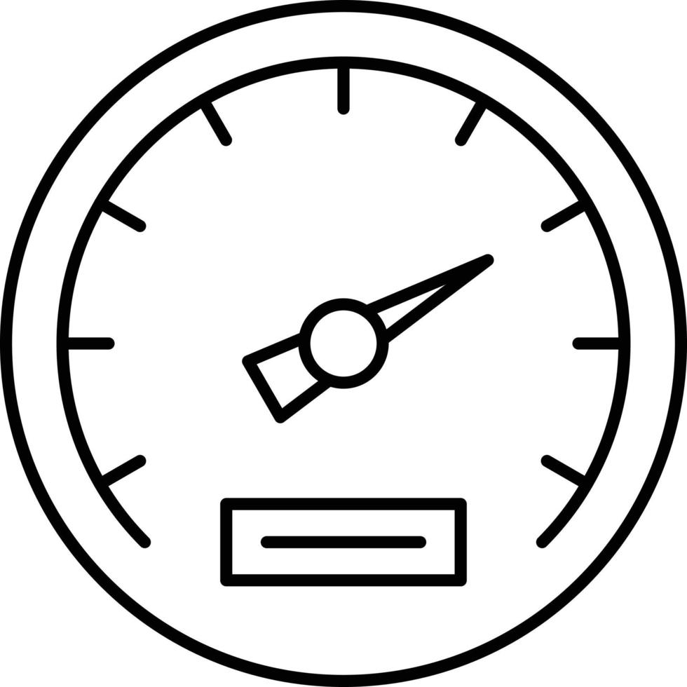 Speedometer Icon Style vector