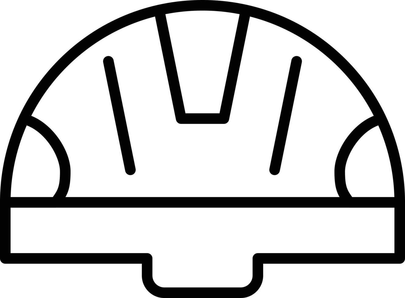 Helmet Icon Style vector