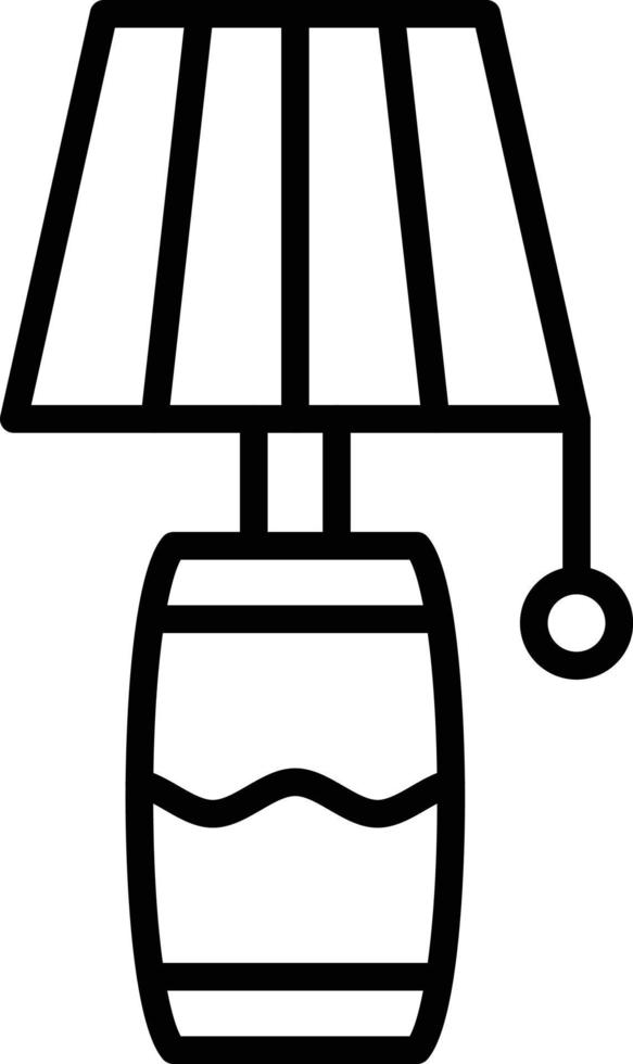 Lamp Icon Style vector