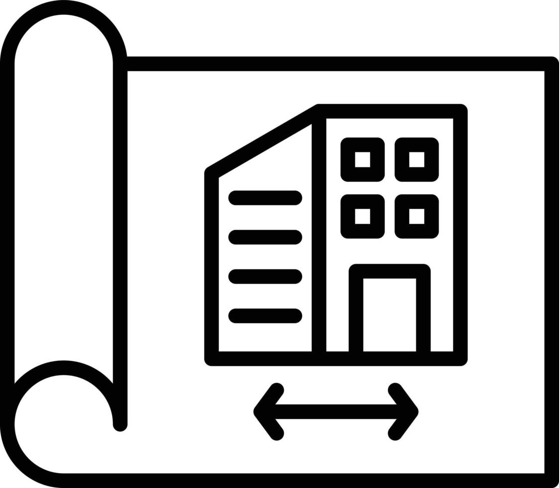 Blueprint Icon Style vector