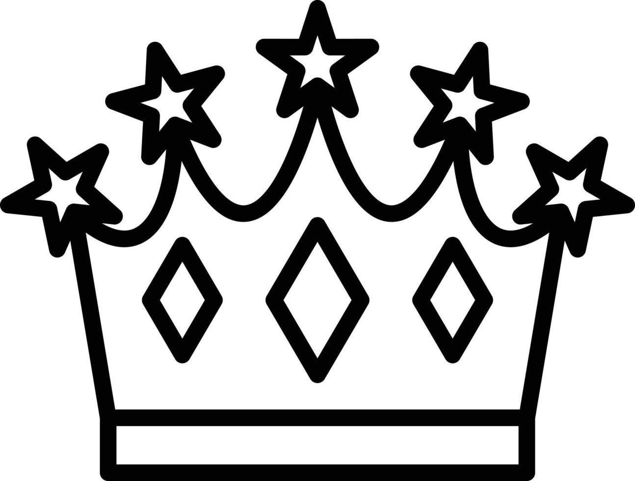 Crown Icon Style vector
