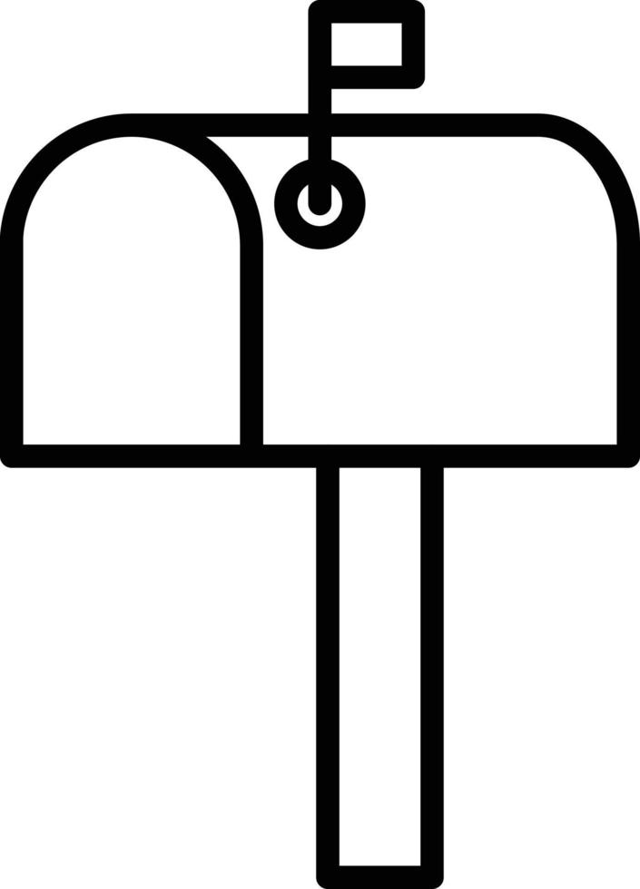 Letterbox Icon Style vector