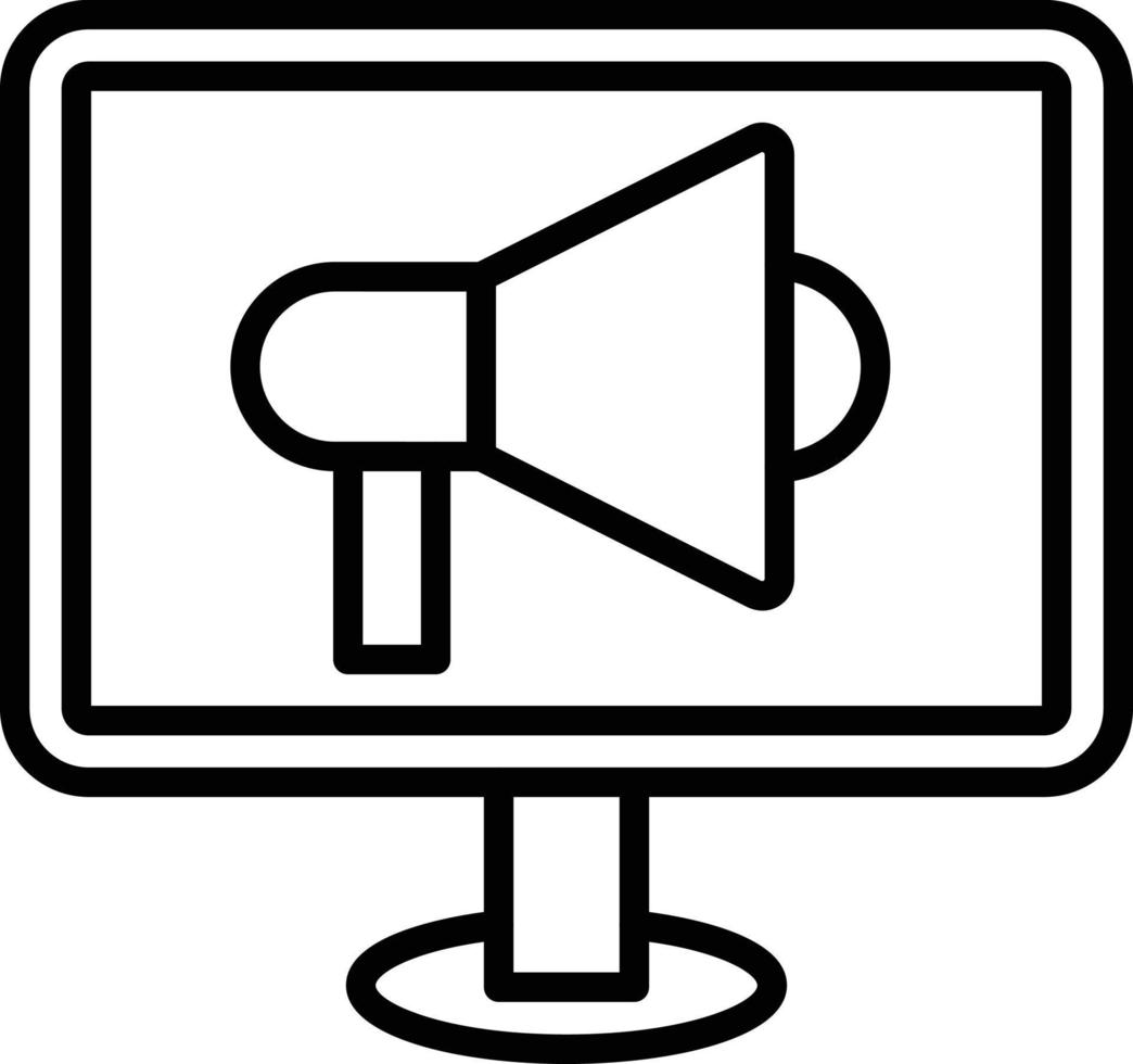 Online Marketing Icon Style vector