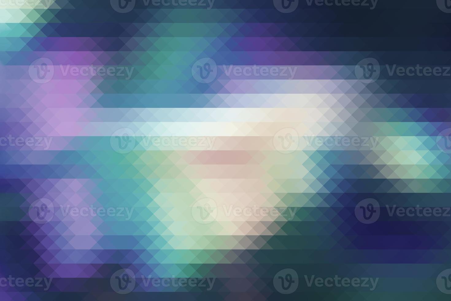 Colourful abstract triangles pixel background photo